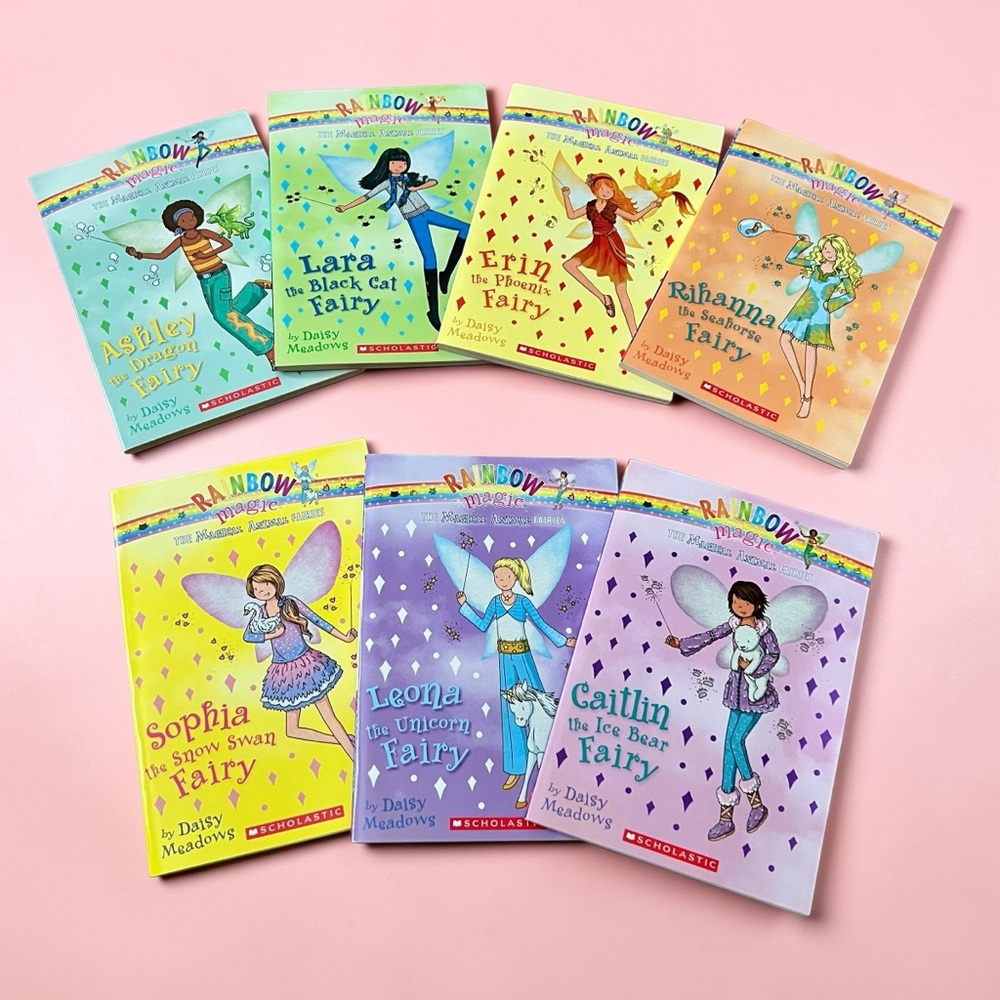 Rainbow Magic Girls Fairy Book Set - The Magical Animal Fairies
